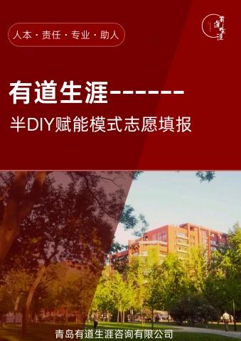 半DIY赋能模式志愿填报