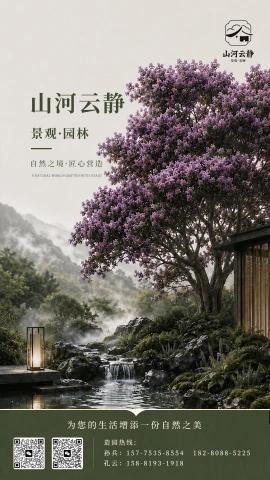 山河云静-景观.园林