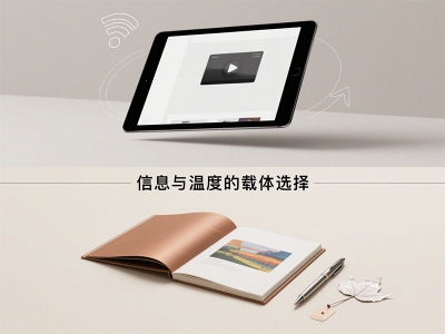 画册载体的选择：线上与纸质的适用边界